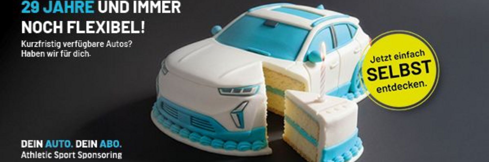 Unser Partner feiert. Und ihr profitiert. 