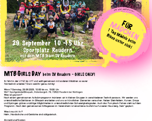 Mountainbike Girls Day