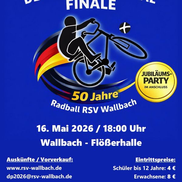 Deutschlandpokal-Finale Radball-Spitzensport live erleben! 