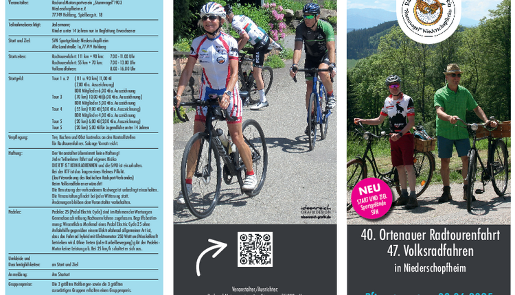 Pfingstmontag, 09.06.2025 Radsport-Event in Hohberg-Niederschopfheim