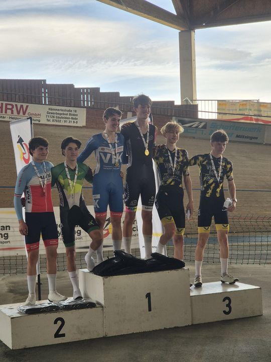 Siegerehrung Madison U17m