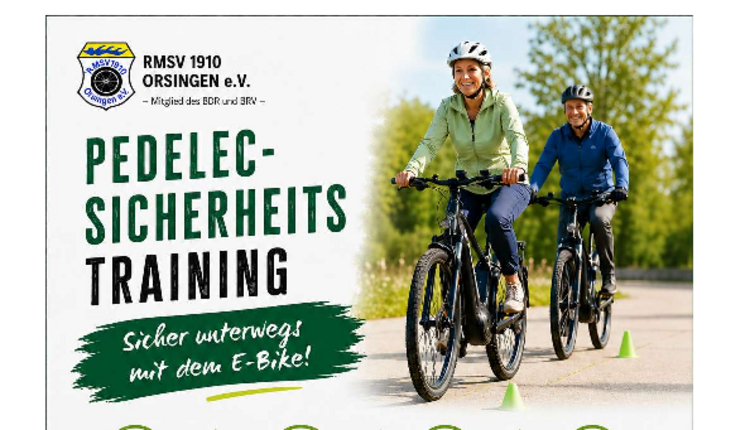E-Bike-Sicherheitstraining des RMSV Orsingen