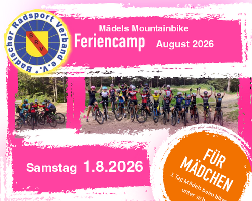 Die Sommerferien starten – und wir Mädels starten gemeinsam auf die Trails beim Mädchencamp 2026 