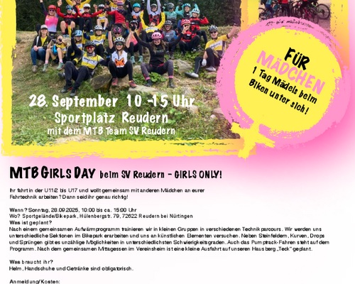 Mountainbike Girls Day