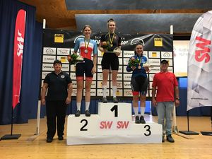 LVM Gravel Siegerehrung Elite Frauen