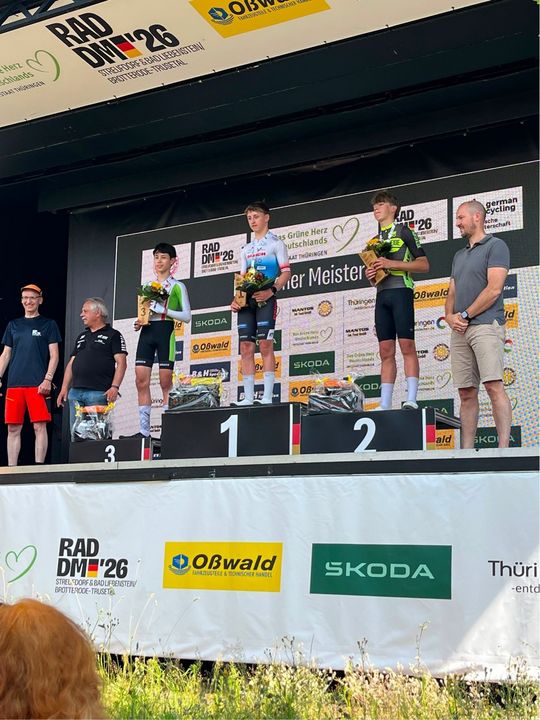 Deutsche Meisterschaft Straße U15 bis Elite in Bad Liebenstein, Thüringen