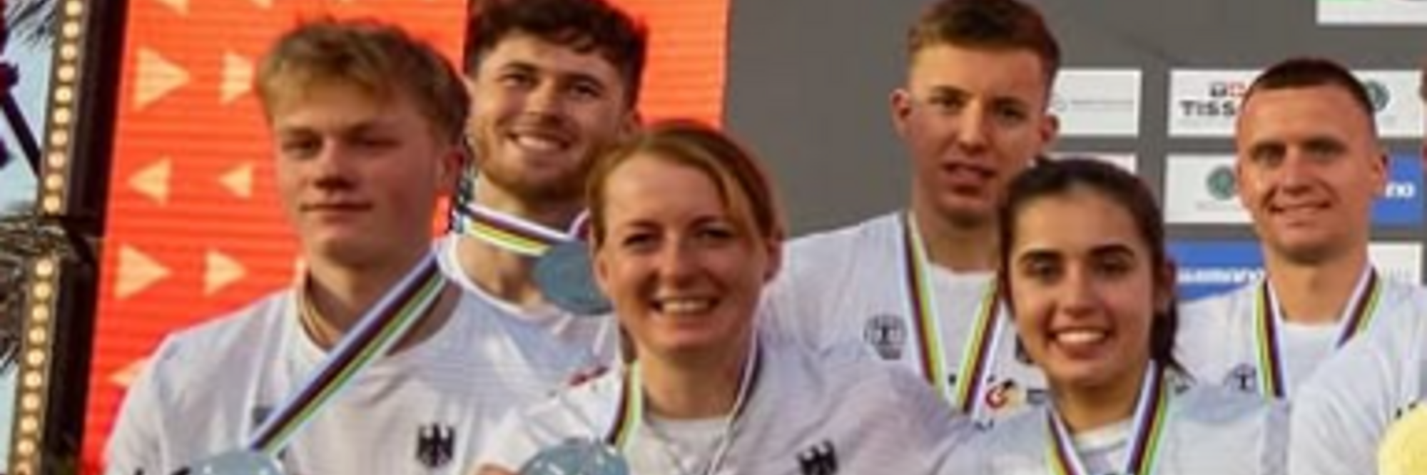 Trial Staffel an der UCI Urban Trial WM zu Silber gefahren mit 3 Badenern