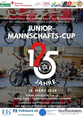Juniorsmannschafts-Cup am 16.3.2024 in Mühlhausen-Ehingen