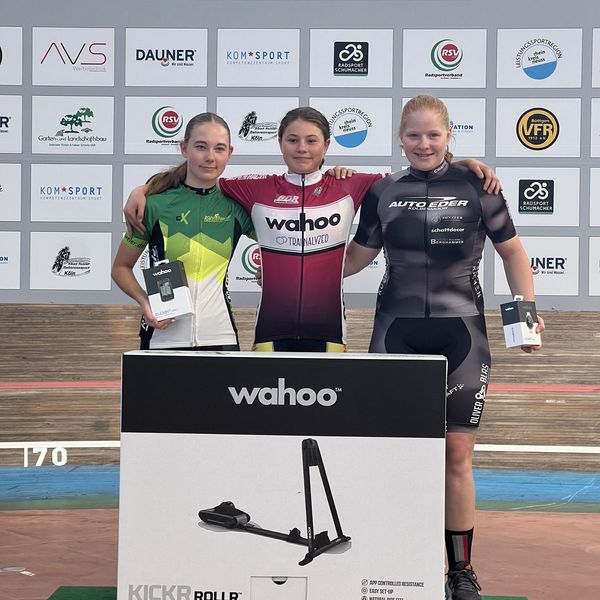 Silber und Bronze für Charlotte Späth bei der DM-Omnium und Madison und 2. Platz der Nachwuchssichtung