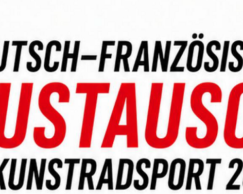 Kunstradsport Deutsch-Französischer Austausch