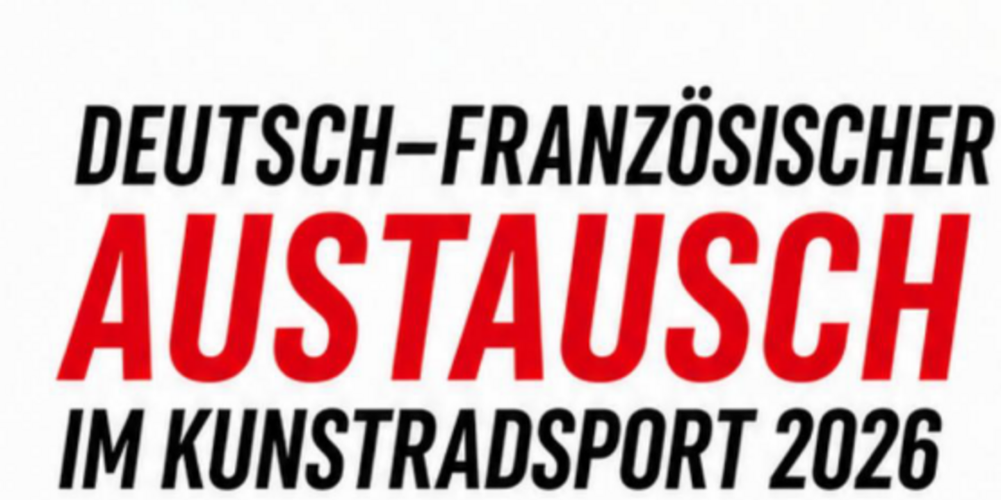 Kunstradsport Deutsch-Französischer Austausch