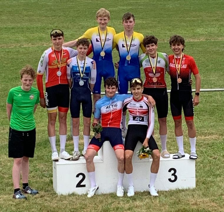 Bericht offene BaWü Bahn Omnium/Madison 04. Juni 2026 in Linkenheim