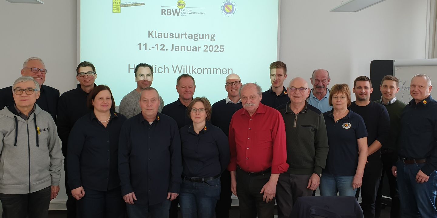 Klausurtagung der beiden Baden-Württembergischen Radsportverbände