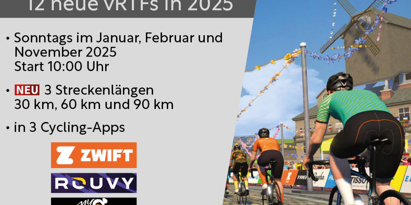 German Cycling - Virtuelle RTFs ein Erfolgsmodell 