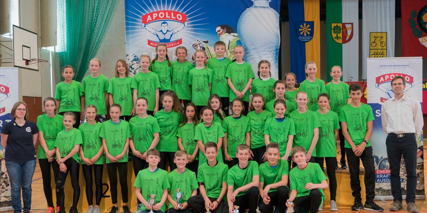 TeilnehmerInnen des BW-Cups 2018 der Altersklassen U11/U13 und U15