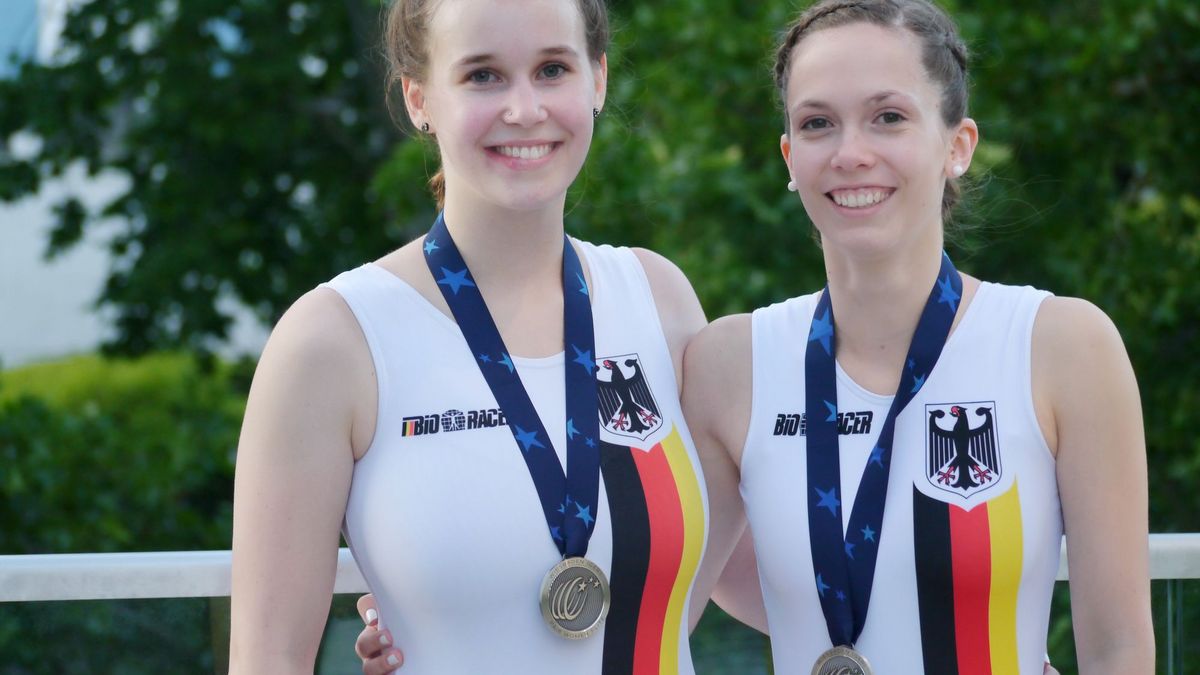 Vize-Europameisterinnen Sophie-Marie Nattmann und Caroline Wurth vom RSV Gutach