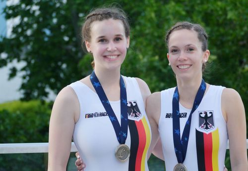 Vize-Europameisterinnen Sophie-Marie Nattmann und Caroline Wurth vom RSV Gutach