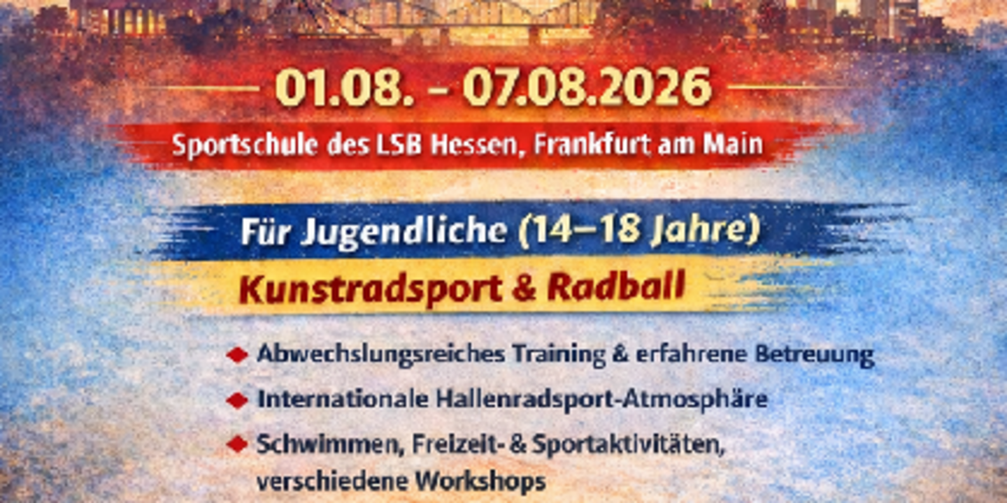 Internationales Hallenradsport-Camp 2026