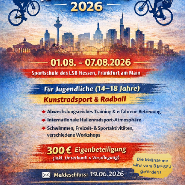 Internationales Hallenradsport-Camp 2026