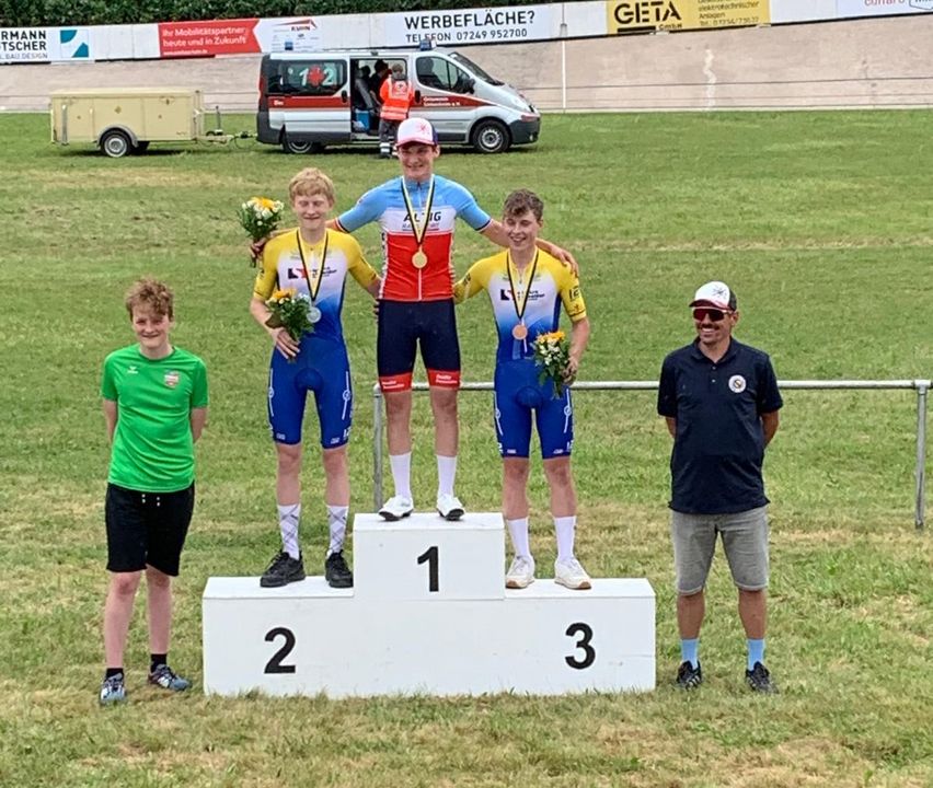 Bericht offene BaWü Bahn Omnium/Madison 04. Juni 2026 in Linkenheim