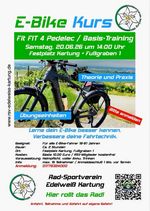 E-Bike Kurs beim RSV Kartung am 20.06.2026