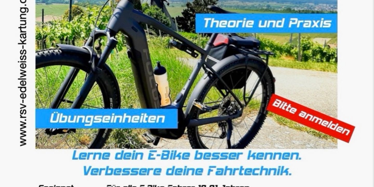 E-Bike Kurs beim RSV Kartung am 20.06.2026