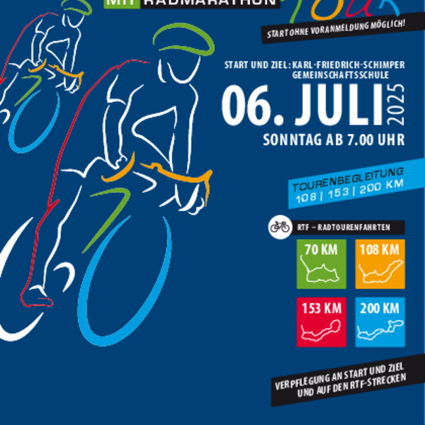 Schwetzinger Höllgrund Tour mit Radmarathon