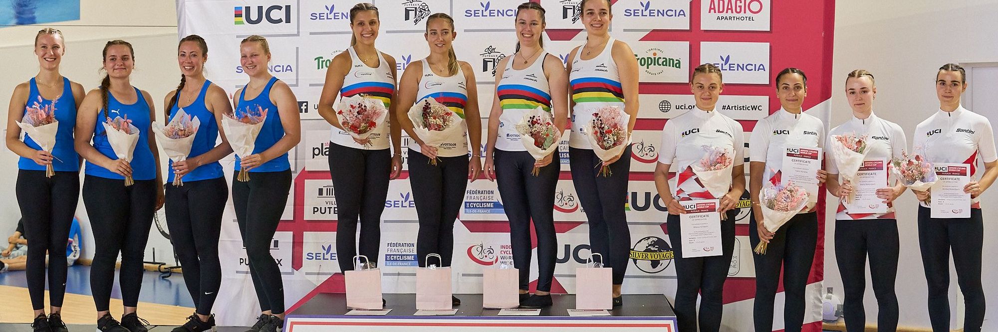 3.Welt-Cup Kunstradsport in Puteaux bei Paris
