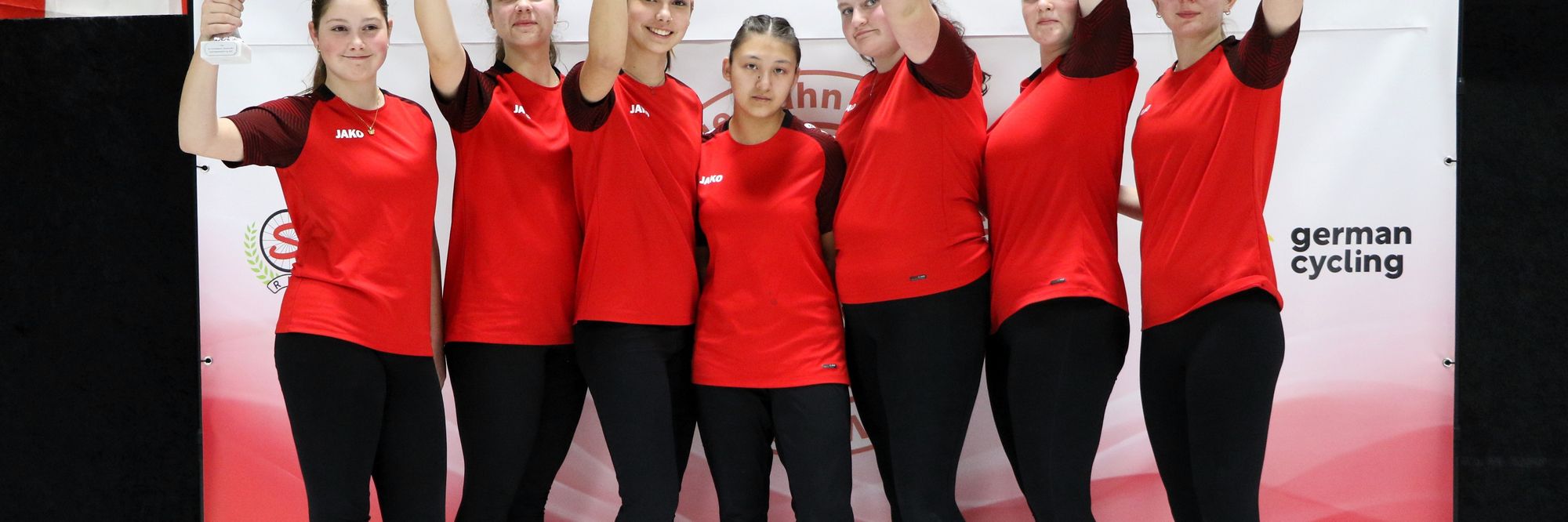 Vier Siege beim Juniormannschafts-Cup Kunst- und Einradsport für Baden-Württemberg