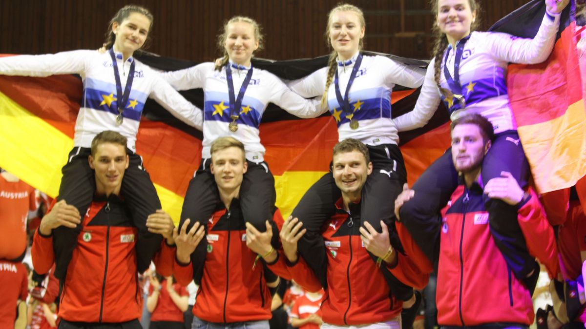 Europameister 4er Kunstrad U19-RMSV Aach