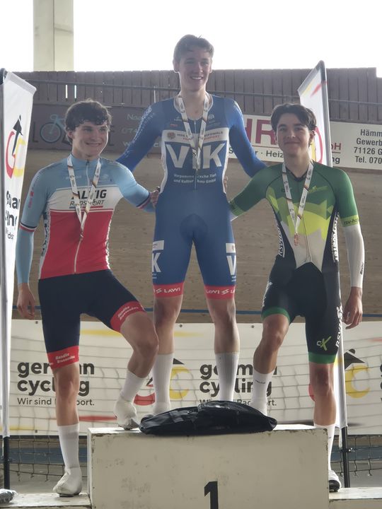 Siegerehrung Omnium U17m