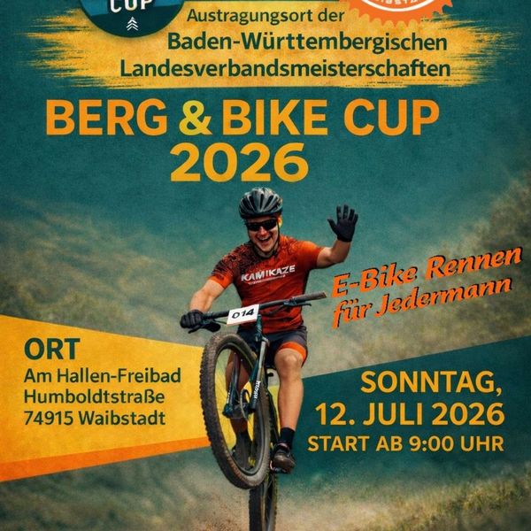 BaWü MTB XCO am 12.07.2025 bei den Kraichgau Biker Waibstadt