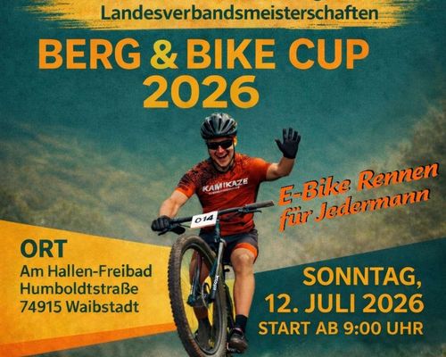 BaWü MTB XCO am 12.07.2025 bei den Kraichgau Biker Waibstadt