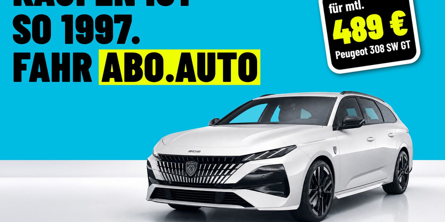 DAS AUTO ABO FÜR ALLE IM SPORT.